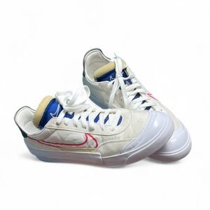 Nike Drop Type !  White and Cream Sneakers